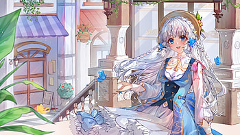 Kamisato Ayaka, Kamisato Ayaka (Genshin Impact), video game, Genshin Impact HD wallpaper