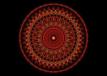 Abstract, Circles, Pattern, Mandala HD wallpaper