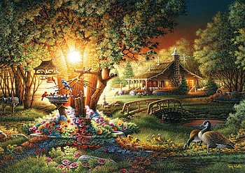Colors of Spring, nature, spring, tree, colors, puzzle, jigsaw HD wallpaper