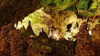 Carlsbad Caverns, Parco nazionale delle, Storia geologia flora fauna HD wallpaper