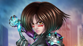 Alita Battle Angel Fanart , alita-battle-angel, movies, artist, artwork, digital-art, artstation HD wallpaper