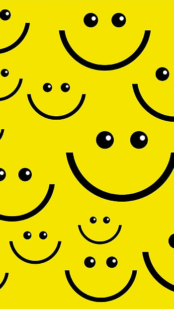 Emoji, Yellow Theme, Smiley HD phone wallpaper