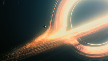 Interstellar Gargantua, space, digital-universe, artist, artwork, digital-art HD wallpaper