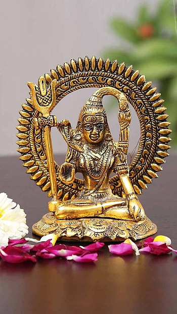 Shiva , Golden Idol, lord shiva HD phone wallpaper