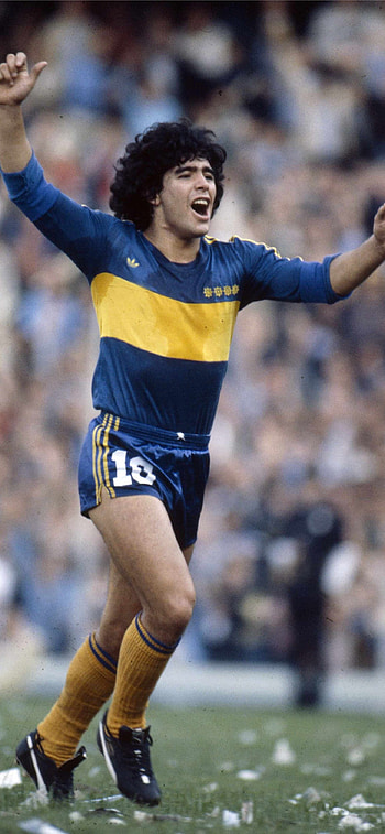 Boca Juniors, Diego Maradona HD phone wallpaper