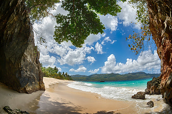 Dominican Republic, Travels, Beach tropical, Sand mountains HD wallpaper