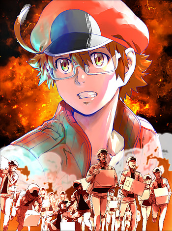 Cells at Work! Code Black, Hataraku Saibou Black, Cells at Work, Zerochan anime HD phone wallpaper