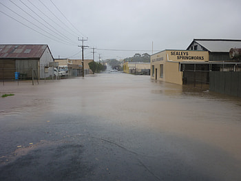 Flooded 01, weather, deep, summer, flood HD wallpaper