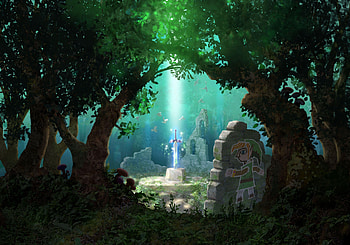 Zelda Breath Of The Wild Master Sword, Legend of Zelda HD wallpaper