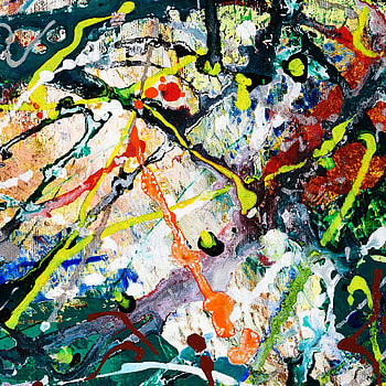 Texture, colorful, modern art, abstraction HD phone wallpaper
