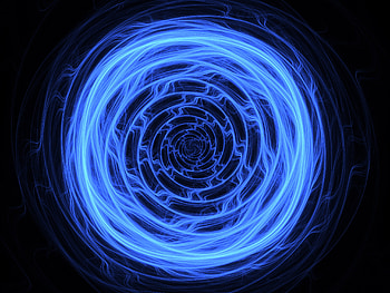 Circle Swirl Shapes Abstract, abstract, circle, shapes HD wallpaper