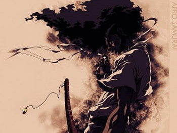 afro, samura HD wallpaper