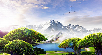 Mountains, other, beautiful, nature HD wallpaper
