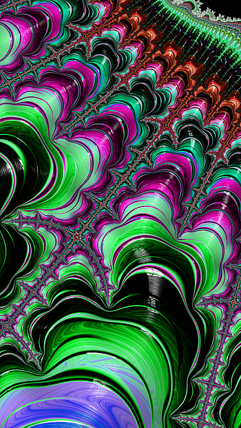 Fractal Art Trippy Psychedelic Background for Smart, trippy, colorful, colors, psychedelic, Abstract, fractal HD phone wallpaper
