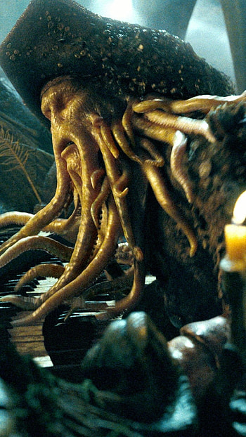 Bill Nighy, Movie , Davy Jones HD phone wallpaper
