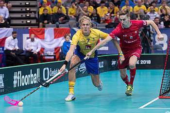Sweden vs Switzerland, Floorball HD wallpaper