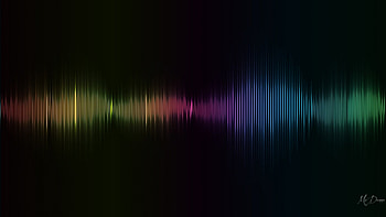 Equalizer, colors, sound, abstract, rainbow HD wallpaper