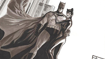 Tbe Bat & The Cat, Batman, Catwoman, DC Comics HD wallpaper