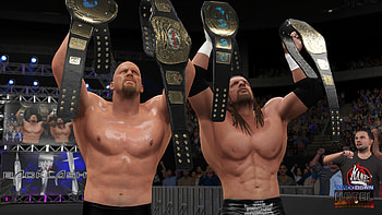 WWE16 StoneColdShowcase HHH HD wallpaper