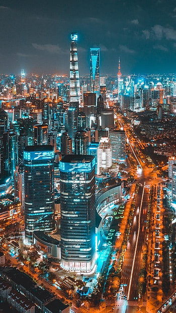 Cityscape, Cityscape Aesthetic HD phone wallpaper