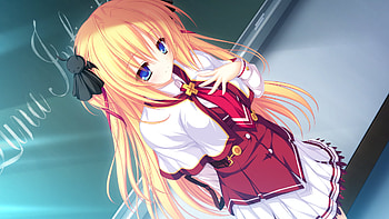 Anime, cg, cross, class, school HD wallpaper
