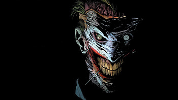 Joker Face-less.jpg HD wallpaper