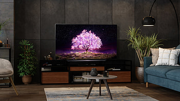 Test LG C1 OLED TV, OLED65C1 HD wallpaper