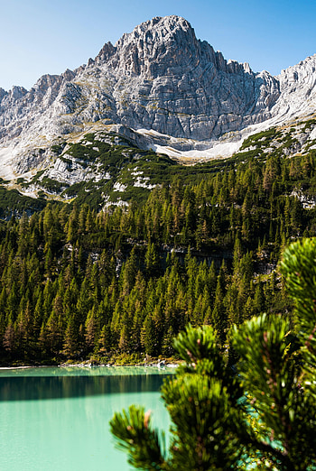Nature, Mountains, Rocks, Vertex, Top, Lake HD phone wallpaper