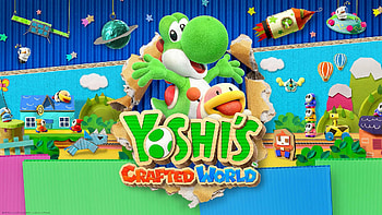 Yoshi, video game, Yoshi's Crafted World HD wallpaper