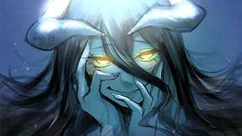 Overlord Albedo HD wallpaper