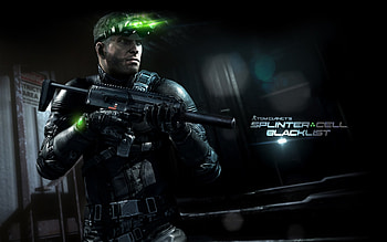 Splinter Cell, games, gun HD wallpaper