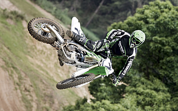 up and away, kawasaki, bikes, style, motocross, race HD wallpaper