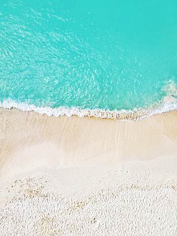 Nature, Sea, Beach, View From Above, Coast HD phone wallpaper