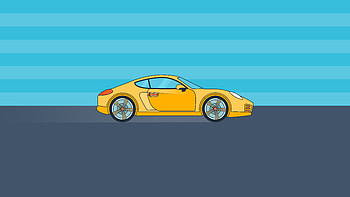 Porsche Minimal , porsche, minimalism, minimalist, artist, artwork, digital-art HD wallpaper