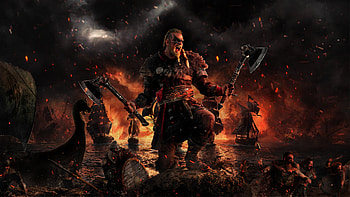 Assassin's Creed Valhalla, Viking, Warrior, Assassin's Creed, Video Game HD wallpaper