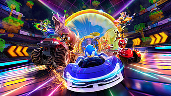 Sonic Racing: CrossWorlds – Ultimate Speed and Action, video game, Sonic Racing: CrossWorlds, Sonic the Hedgehog HD wallpaper
