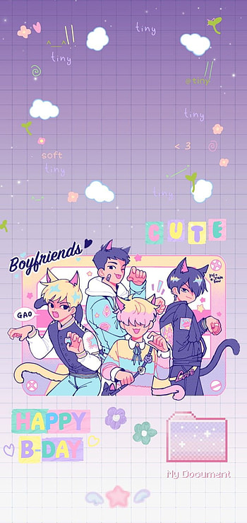 Boyfriends, novios, pastel, gatos HD phone wallpaper