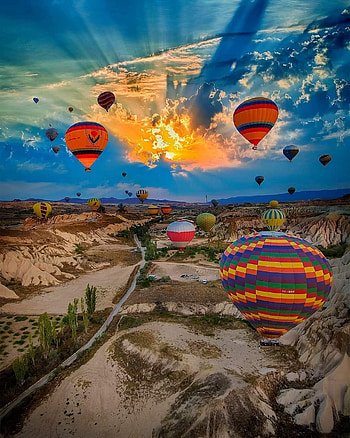 Cappadocia turkey, cloud, sky HD phone wallpaper