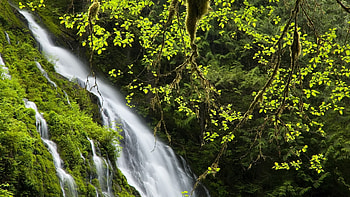 Landscape, Nature, Waterfalls HD wallpaper