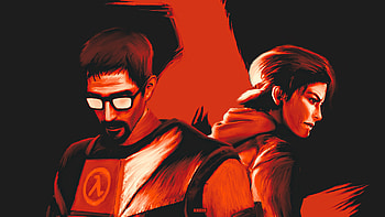 Half Life 2, Half-Life 2, Half-life, Gordon man, Alyx Vance, Valve Corporation HD wallpaper