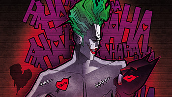 Joker Cool Art, joker, superheroes, supervillain, artwork HD wallpaper