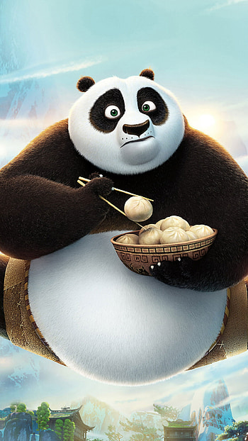 Kung Fu Panda, Action-packed, Nature's beauty, Infectious smile HD phone wallpaper