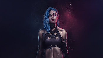 Jinx The Perfect Fusion, jinx-league-of-legends, league-of-legends, games, artstation, artist, artwork, digital-art, video-games HD wallpaper