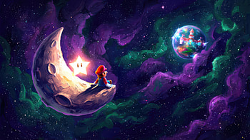 Super Mario Galaxy Movie — Celestial, The Super Mario Galaxy Movie HD wallpaper