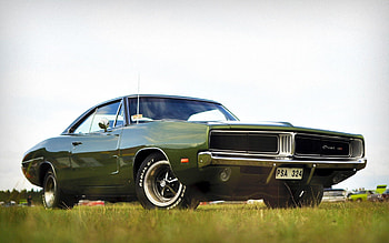 Charger, Mopar, Green, Dodge, Classic HD wallpaper