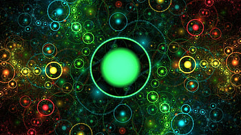 Abstract, Background, Circles, Bright, Form, Forms HD wallpaper
