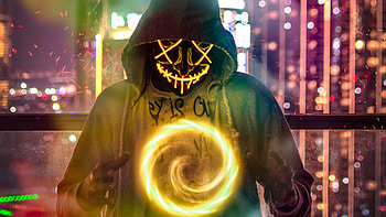 Hoodie Mask Man HD wallpaper