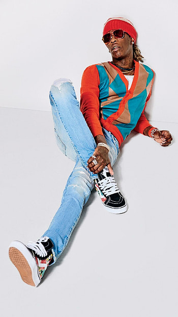 Young Thug, , Mobile backgrounds, Customizable visuals HD phone wallpaper