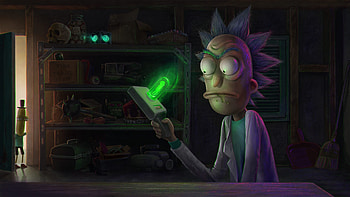 Rick Sanchez from Rick and Morty - Stunning Ultra, TV Show, Rick and Morty, Rick Sanchez HD wallpaper