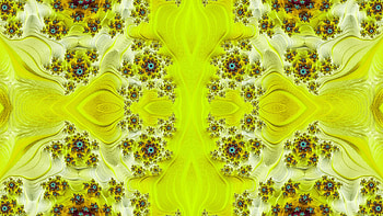 Trippy Psychedelic Fractal, trippy, psychedelic, aesthetic, green, Abstract, fractal, abstract green HD wallpaper